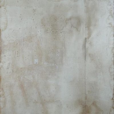 Devabil Kara, White shadow, 2008, Acrylic on canvas, 160x140 cm.